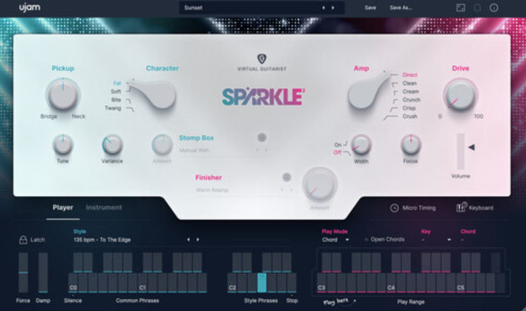 UJAM Virtual      Guitarist        Sparkle 2